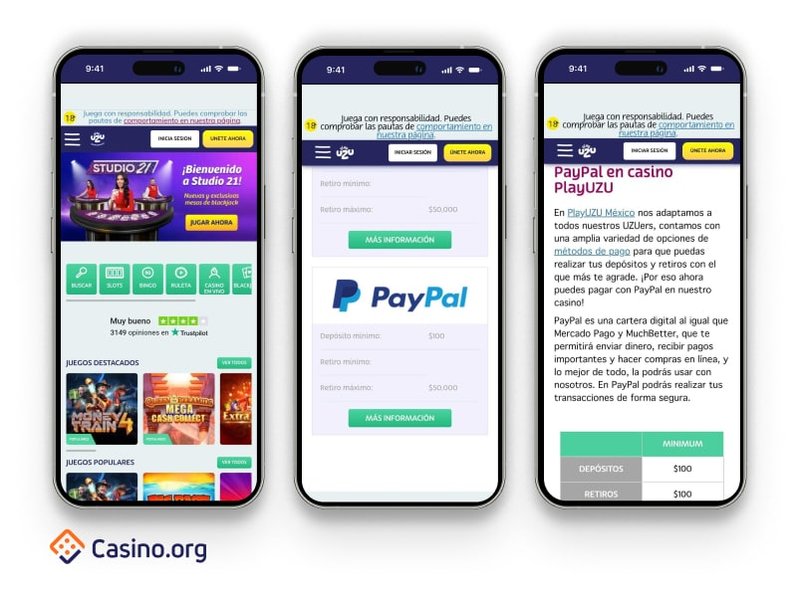 Explore casinos que aceptan paypal